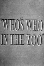 Who's Who in the Zoo